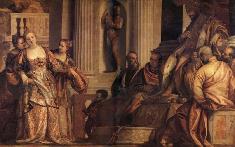 Paolo Veronese L'evanouissement d'Esther oil painting picture